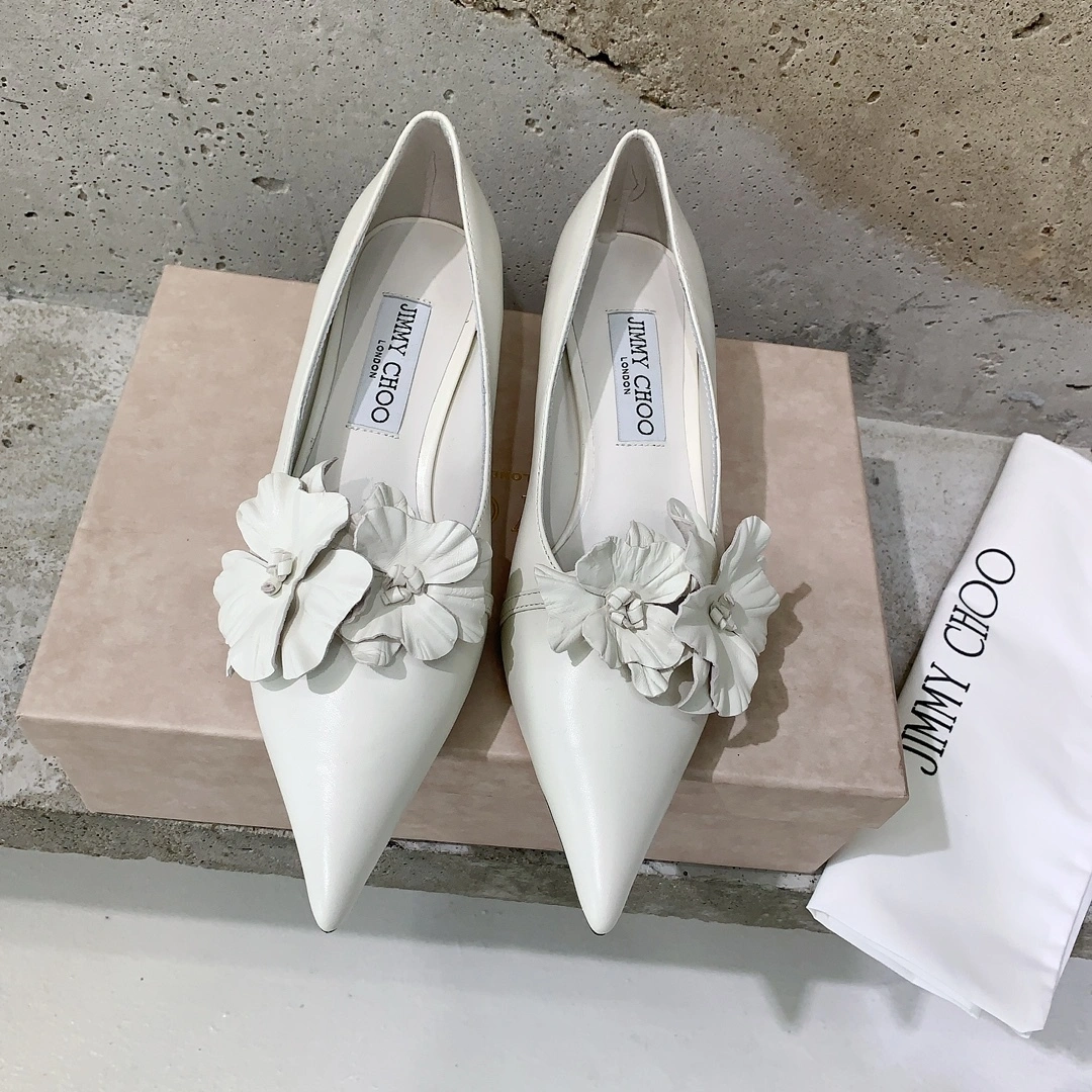 COCO-- ROSALIAFLOWERS65BGW080258 Heel height：6.5CM sheepskin item:D-X032C1474